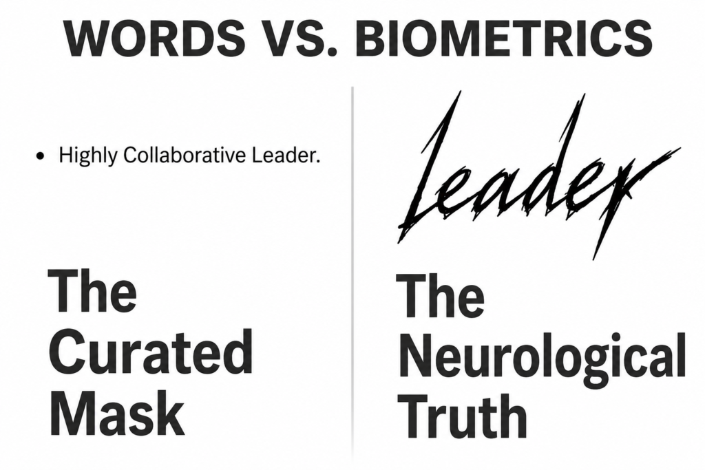 typed text compared to the neurological truth revealed by handwriting analysis services.
