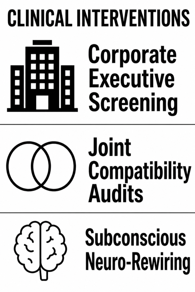 clinical interventions offered by handwriting analysis services including corporate executive screening.
