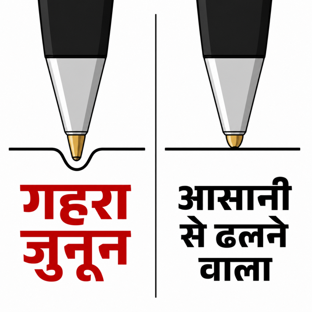 1254... कागज पर पेन के दबाव से व्यक्ति के जुनून का ग्राफोलॉजी विश्लेषण